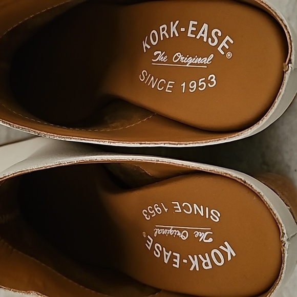 Kork-Ease Challis Natural Nude/Cream Clog sz 6 - Picture 5 of 11